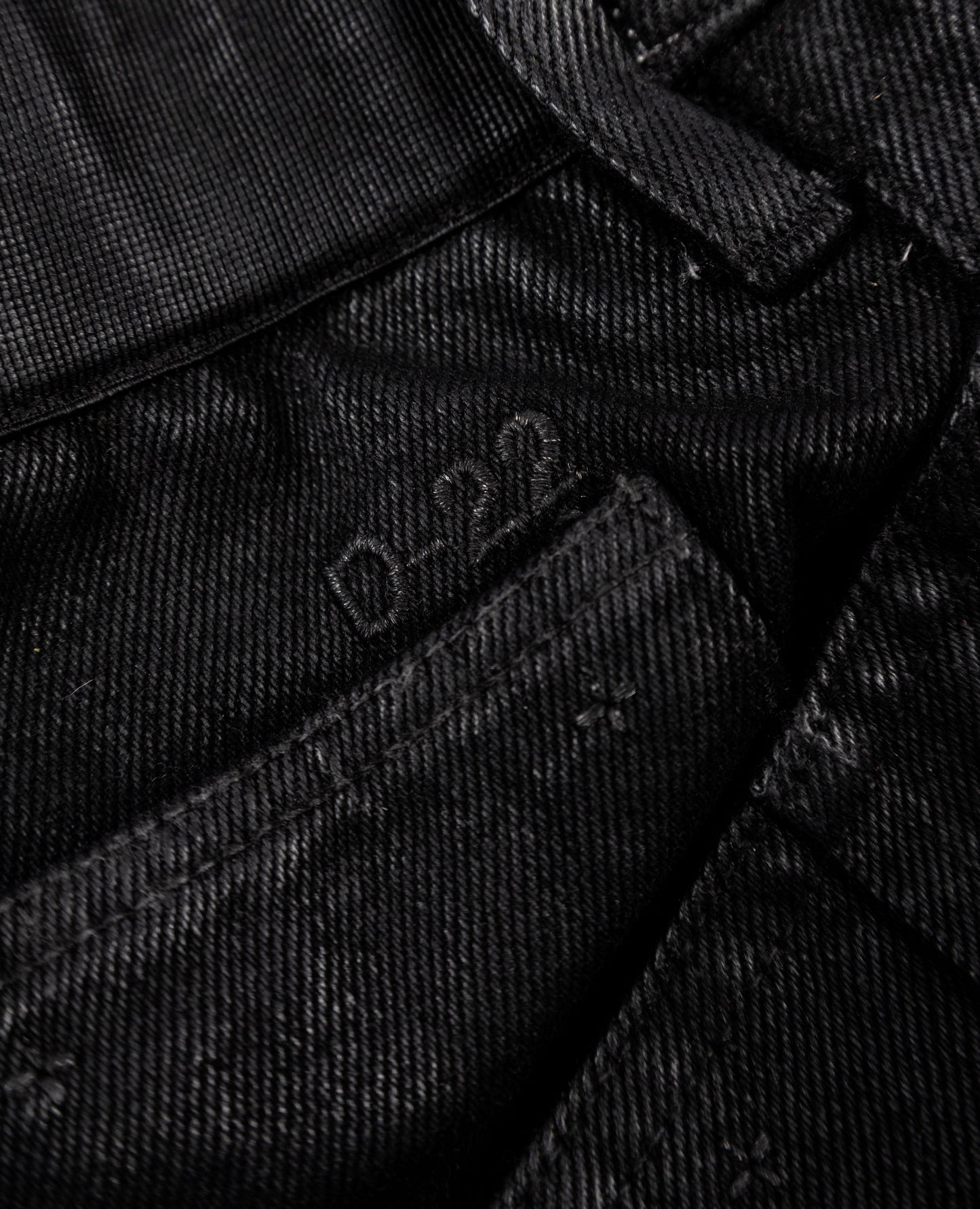 B-2 WAXED DENIM