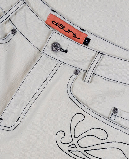 WHITE NEOART JORT