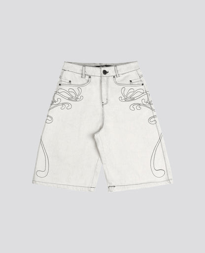 WHITE NEOART JORT