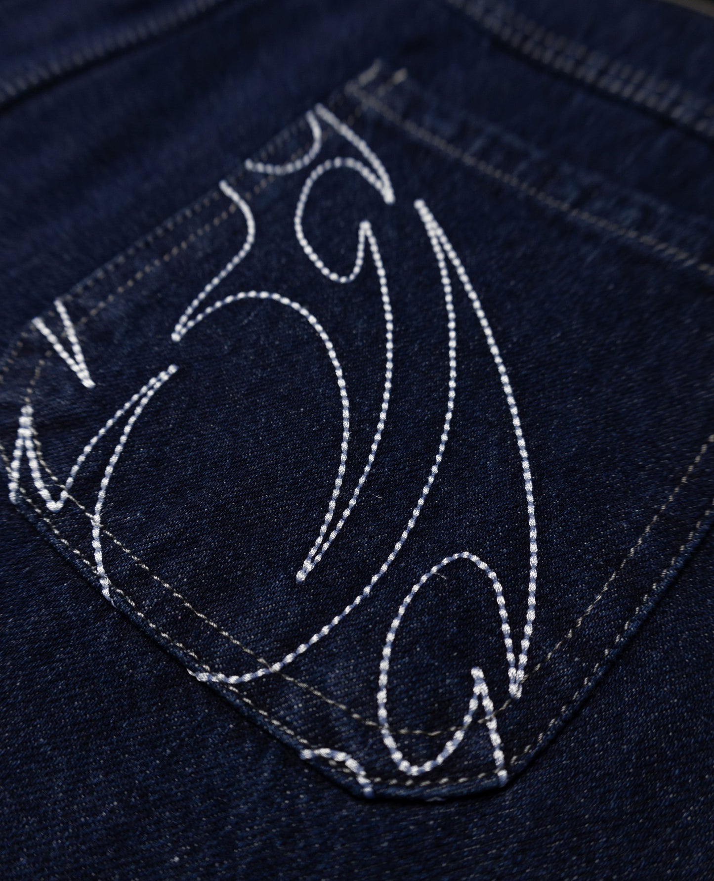 BLUE ORNAMENT PANT