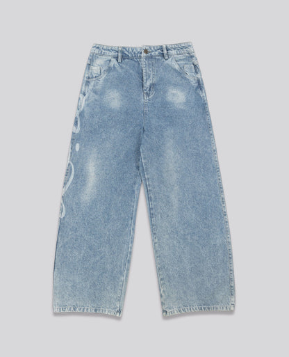 BLUE CERAMIC DENIM