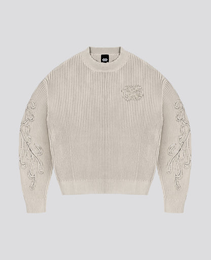 BEIGE NEOART KNITWEAR